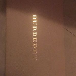 Burberry rain boots